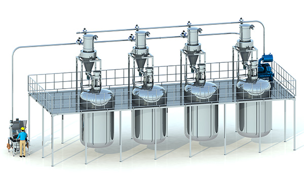 反應釜自動投料系統
