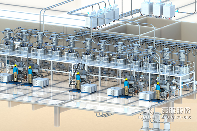 供料系統(tǒng)案例3D圖
