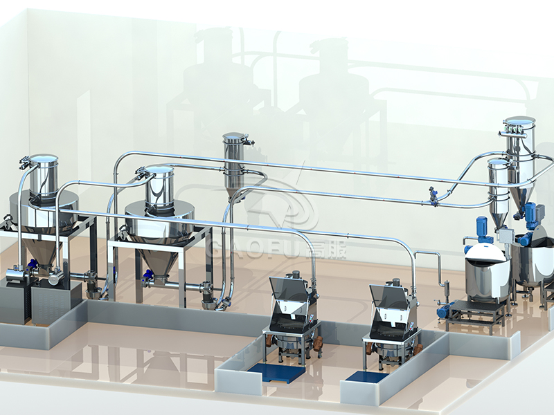 餅干供粉系統 餅干供粉系統
